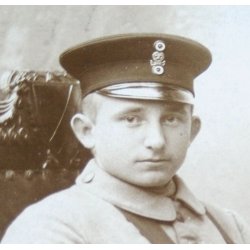 German WW1/WW2 Braunschweig IR-92/HR 17 Tradition Totenkopf cap badge