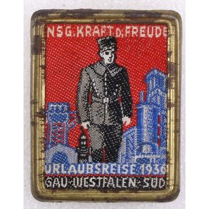 NSG Kraft durch Freude Gau Westfalen Sud tinnie