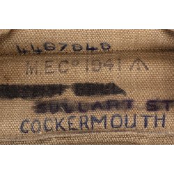 British WW2 1941 Dated Army Binocular + Case + Strap