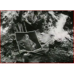 NSDAP/Weimar hand held parade flag
