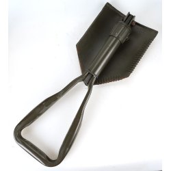 German Bundeswehr Military Tri-fold Shovel Entrenching/Survival Tool 