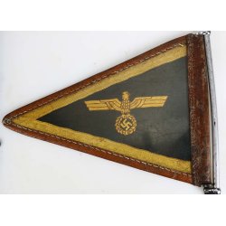 German WW2 Kriegsmarine Admiral's vehicle pennant