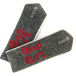 German WW1 Preussen Infanterie Regiment 35 shoulder boards