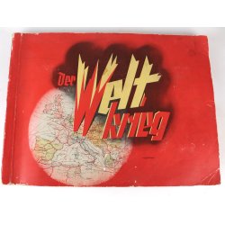 German WW2 The world war (Der Weltkrieg) cigarette album