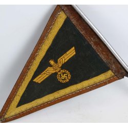 German WW2 Kriegsmarine Admiral's vehicle pennant