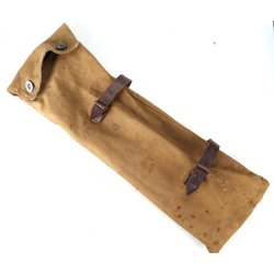 German WWII Zeltbahn Bag With Poles