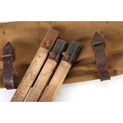 German WWII Zeltbahn Bag With Poles
