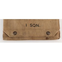 British WW2 RAF map case 1st squadron