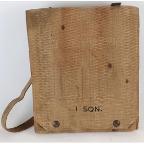 British WW2 RAF map case 1st squadron