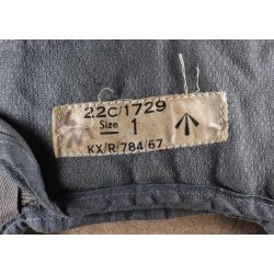 British Royal Air Force RAF Cold War Period G Type Blue Jet Flying Helmet 22C