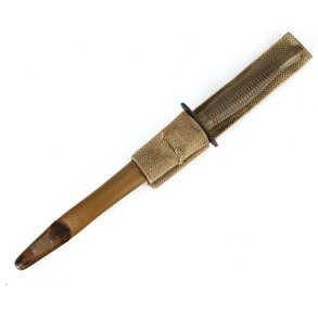 British Third Pattern Fairbairn-Sykes Fighting Knife with Scabbard and frog