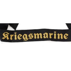 German WW2 Kriegsmarine cap tally