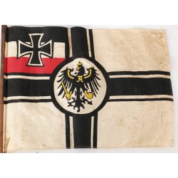 German WW1 handheld National war flag (Reichskriegsflagge)