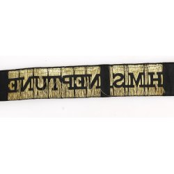 British WW2 HMS Neptune cap tally