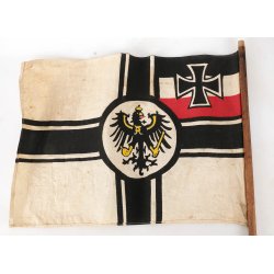 German WW1 handheld National war flag (Reichskriegsflagge)