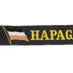 German WW2 Navy HAPAG.D Bayern cap tally