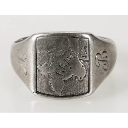 German WW2 Krim campaign ring 1943 SS/WH/LW