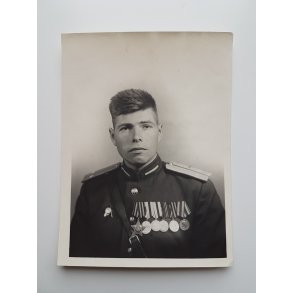 Soviet WWII portrait photo