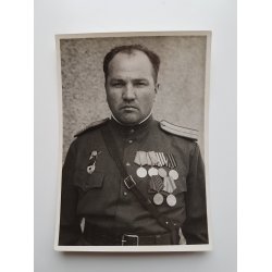Soviet WWII portrait photo