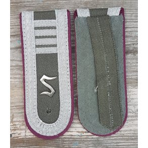 DDR, Zivilverteidigung Shoulder boards - Officer Student, Year 4