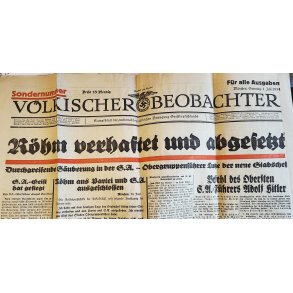 German WW2 Vlkischer Beobachter 