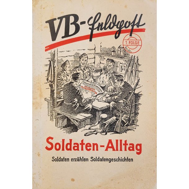 German soldier propaganda joke book - VB-Feldpost - Soldaten-Alltag