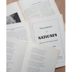 Swedish NS Leaflet lot