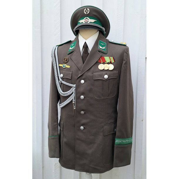 DDR, Grenztruppen Grenzflieger Oberleutnant parade uniform