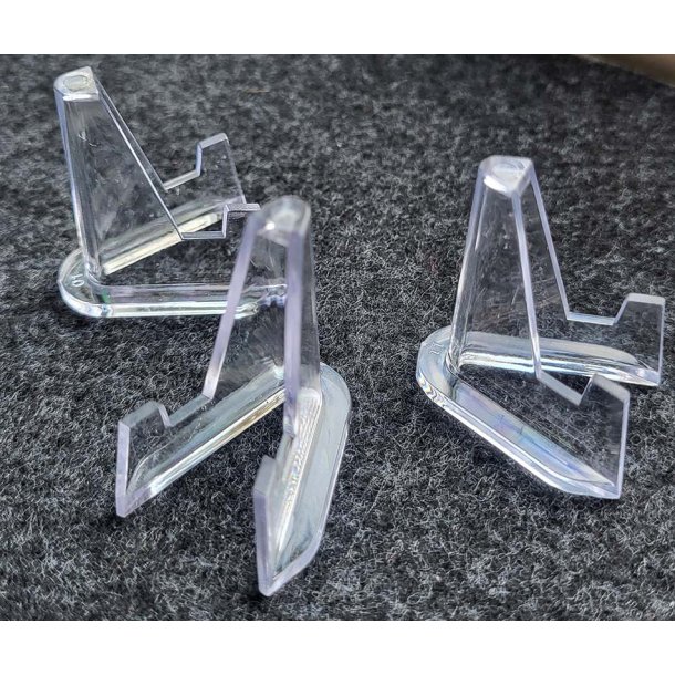 Display stands - Clear - Set of 10