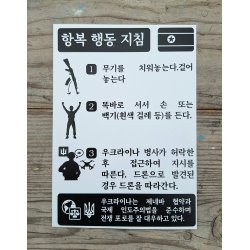 Russo-Ukrainian War: Ukrainian propaganda leaflet "North Korean soldiers"