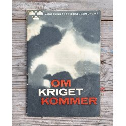 Swedish booklet - Om kriget kommer (1961)