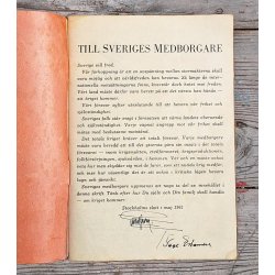 Swedish booklet - Om kriget kommer (1961)