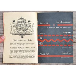 Swedish booklet - Om kriget kommer (1961)