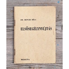 Hungarian 1980s First aid manual