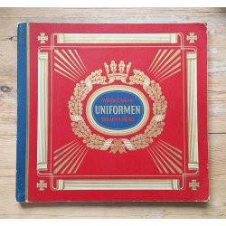 German 1930s Cigarette Album - Uniformen Der Alten Armee (Waldorf-Astoria)