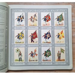 German 1930s Cigarette Album - Uniformen Der Alten Armee (Waldorf-Astoria)