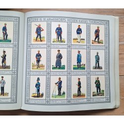 German 1930s Cigarette Album - Uniformen Der Alten Armee (Waldorf-Astoria)