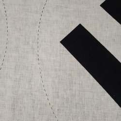 German WW2 NSDAP flag swastika center (Tailor shop find)