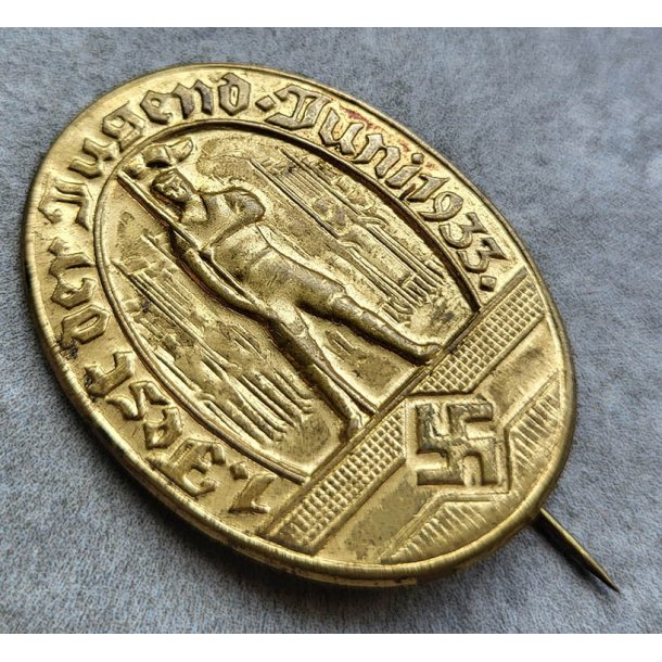 German WW2 HJ - Fest der Jugend 1933 badge