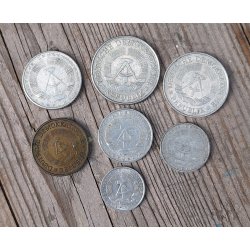 DDR, East German coins - Complete set