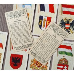 National Flags and Arms cigarette cards - John Player &amp; Sons 1936