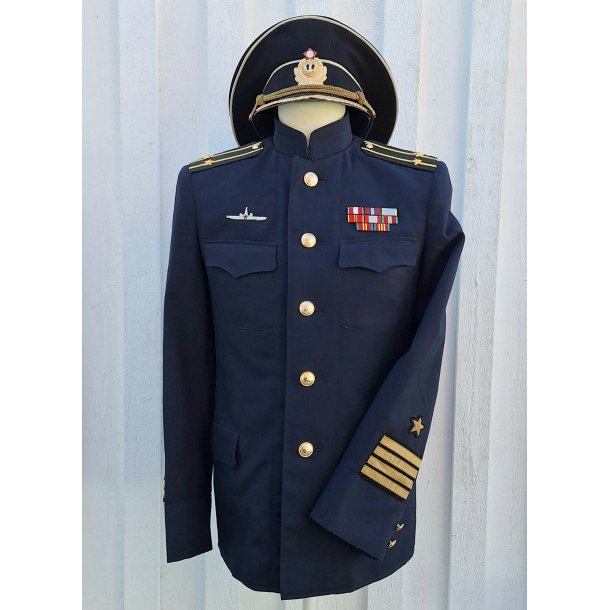 Soviet Submarine Captain 2nd class service uniform