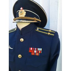 Soviet Submarine Captain 2nd class service uniform
