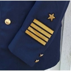 Soviet Submarine Captain 2nd class service uniform