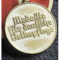 German WW2 Social Welfare (Volkspflege) medal - Parade mounted