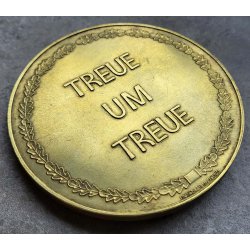 German WW2 Jagdgeschwader Horst Wessel - Treue um Treue Commemorative Plaque, By Deschler &amp; Sohn