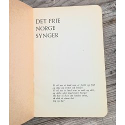 Norwegian WW2 Resistance songbook - Det frie Norge synger