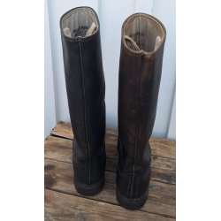 Soviet Army officer leather boots