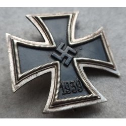 German WW2 Iron Cross first class 1939  '3' - Deumer'