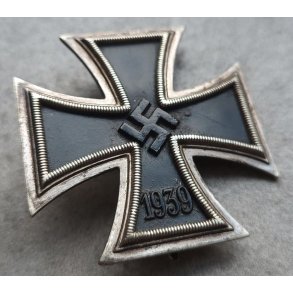 German WW2 Iron Cross first class 1939  '3' - Deumer'
